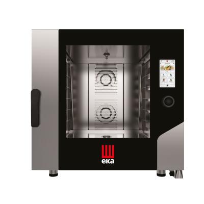 TECNOEKA MKF664TS | Konvektomat Millennial s dotykovou obrazovkou a automatickým mycím systémem, 6 × 600 × 400 mm - elek
