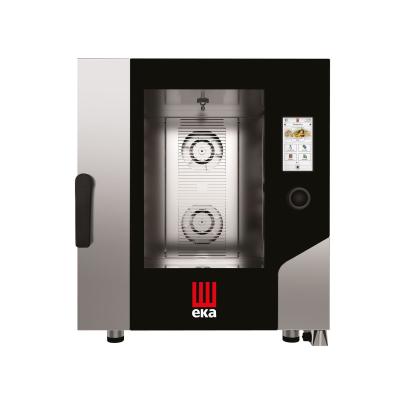 TECNOEKA MKF711VTS | Konvektomat s bojlerem Millenial Touch Screen Gastro 7x GN 1/1, elektrická, s automatickým systémem