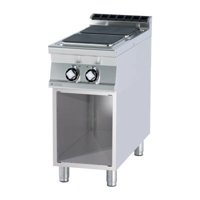 RM Gastro PCQ-94ET | Sporák elektrický 2x plotýnka s podestavbou 400 V