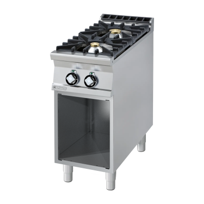 RM Gastro PC-94G | Sporák plynový 2x hořák s podestavbou