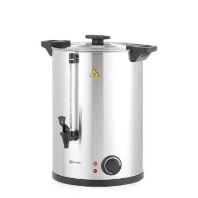 Jednoplášťový kotel na teplé nápoje, HENDI, 20L, 220-240V/2500W, 415x382x(H)480mm | 211144