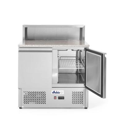 ARKTIC 232859 | Dvoudveřový chlazený stůl s nástavcem a žulovou pracovní deskou, Arktic, 169L