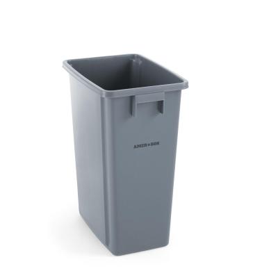 AMERBOX 691137 | Obdélná nádoba na odpadky 60 l, AmerBox, 60L, Světle šedá