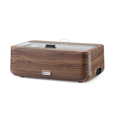 HENDI 470466 | Chafing dish UNIQ, HENDI, designed by Robert Bronwasser, GN 1/1, Dřevo