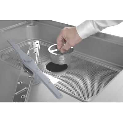 HENDI 238776 | Průchozí myčka, elektronické ovládání, HENDI, Profi Line, Stříbrná