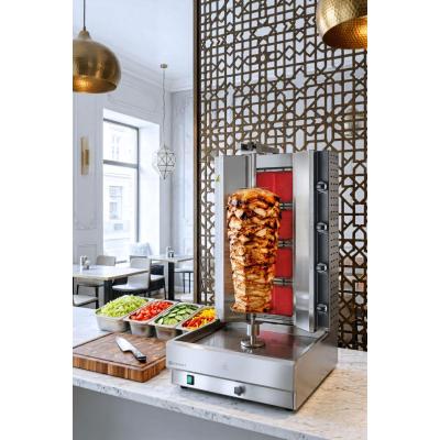 HENDI 219768 | Plynový gril na kebab, HENDI, 13, 2kW