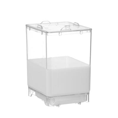 HENDI 240014 | Nádoba na mléko s víkem, HENDI, 4, 5L, Průhledná, Obdélníkové