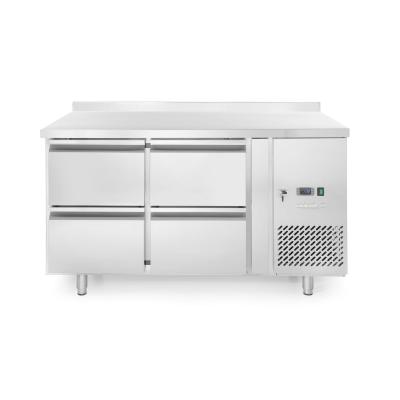 ARKTIC 238318 | Chladicí pult, 4 zásuvky, Arktic, Profi Line, 90L, Stříbrná