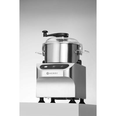 HENDI 210284 | Elektrický kráječ do mísy, HENDI, Profi Line, 5 kg, Stříbrná