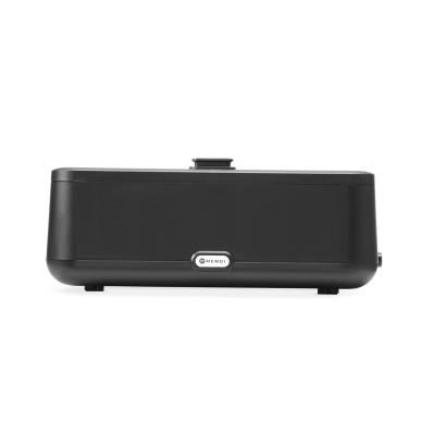 HENDI 470473 | Chafing dish UNIQ, analogové ovládání, HENDI, GN 1/1, Černá
