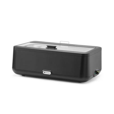 HENDI 470473 | Chafing dish UNIQ, analogové ovládání, HENDI, GN 1/1, Černá