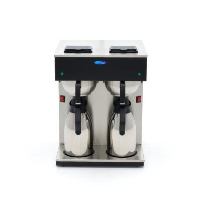 MAXIMA 09365254 | Překapávací kávovar - Dvojitý - 2x 2 l - s termokonvicí