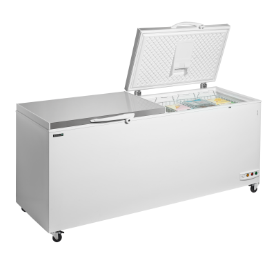 TEFCOLD 72623 | Mraznička na zmrzlinu plné víko, nerez | CF701S SL
