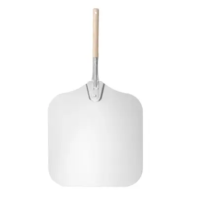 Lopatka na pizzu s krátkou rukojetí, hranatá, HENDI, 405x760mm | 618059