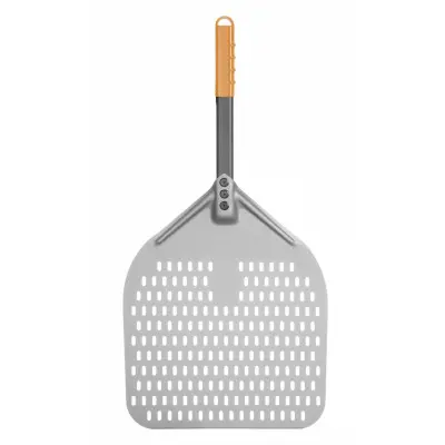 Škrabka na pizzu s perforací a krátkou rukojetí, čtvercová, HENDI, 350x710mm | 618080