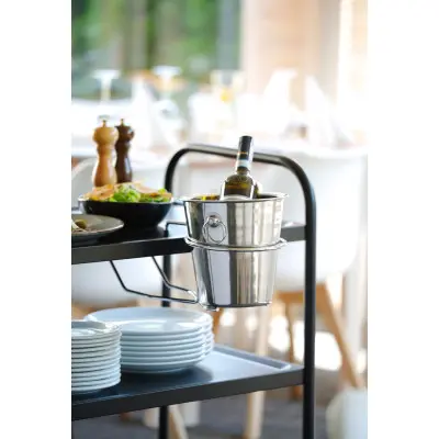 Kbelík na šampaňské, BarUp, 3,3L, Stříbrná, 220x(H)190mm | 593202