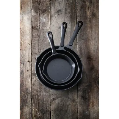 Litinová pánev, HENDI, Černá, 165x(H)35mm | 629314