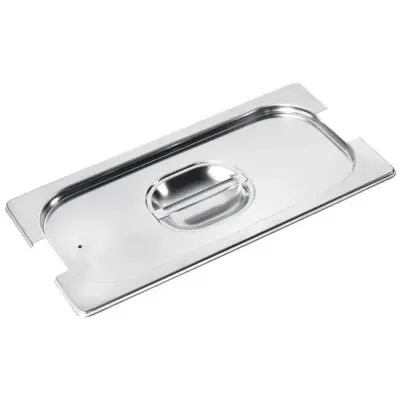 Víko gastronádoby se silikonovým těsněním a výřezem pro ucha, HENDI, Profi Line, GN 2/3, xmm | 715230