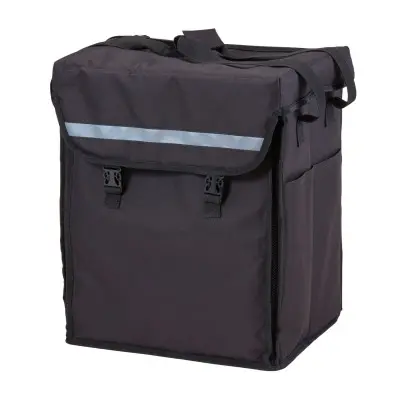 Termoizolační batoh, skládací, s vyjímatelnou přihrádkou, Cambro, Objem: cca 40l, Černá, 355x280x(H)430mm | GBBP111417110