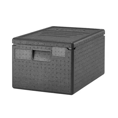 Termoizolační box Cam GoBox46 L, Cambro, GN 1/1, Černá, 600x400x(H)316mm | EPP180110