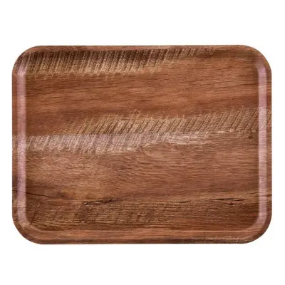 Servírovací tác Capri, Cambro, hnědý dub, Dřevo, 330x430mm | CA3343E87
