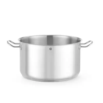 Hrnec na dušení - bez víka, HENDI, Kitchen Line, 15L, 320x(H)190mm | 837740