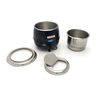 Maxima Ohřívač polévek - 13 L - Vyjímatelná vnitřní nádoba - s integrovaným víkem a drážkou na naběračku |  09306150