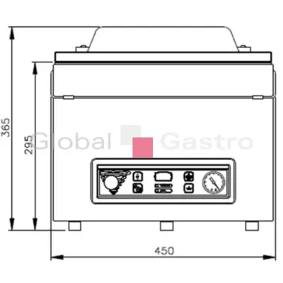 Vakuová balička Henkelman Jumbo 30   vypouklé víko | HENKELMAN 5510314