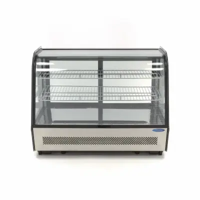 Maxima Lednice s vitrínou 88 cm - 160 l |  09400850