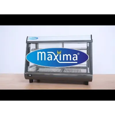 Maxima Vyhřívaný stojan na potraviny 121,5 cm - 3 police - 186 l |  09400795