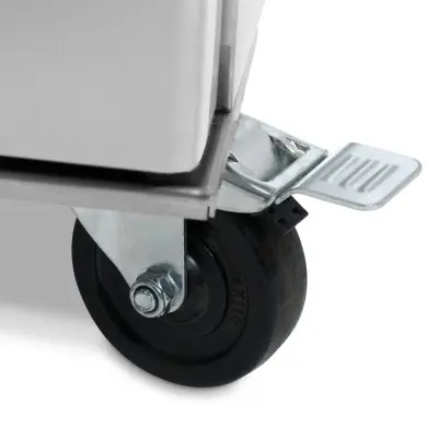 Maxima Lednice na pečivo 800 l - 60 x 80 cm - nastavitelnými policemi - na kolečkách |  09400175