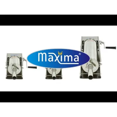 Maxima Nádoba na plnění klobás 7 l - horizontální - včetně 4 plnicích trubek |  09300469