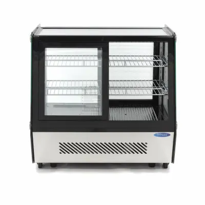 Maxima Lednice s vitrínou 71 cm - 125 l |  09400847