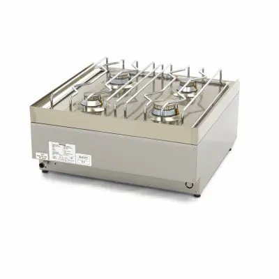 Maxima Komerční sporák - 2 hořáky - plynový - dvouplotýnkový - hloubka 60 cm |  09391520