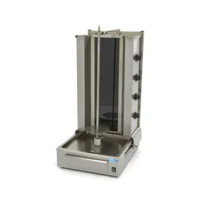 Maxima Elektrický gril na kebab - 4 hořáky - 70 kg masa |  09370250