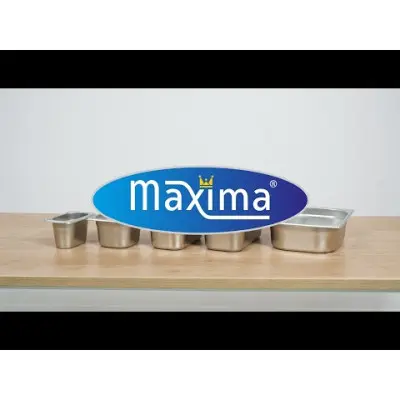 Maxima Gastroška s víkem 1/6 GN - nerezová ocel |  09367755
