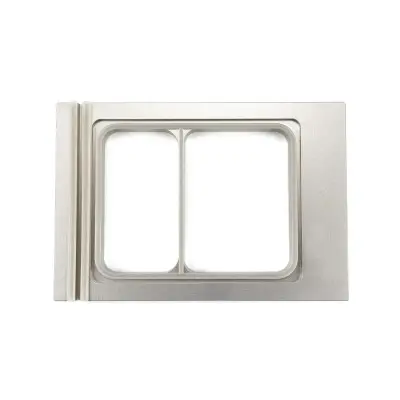 Maxima Podnos na menu 225 x 175 mm - malý - 2 přihrádky |  09369105