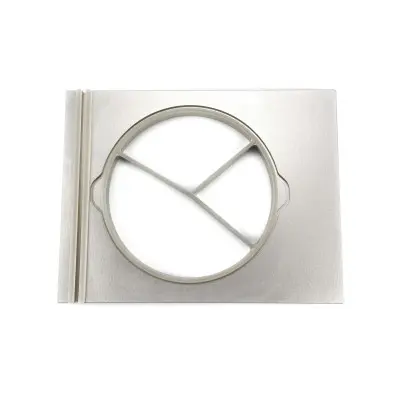 Maxima Perleťový kulatý podnos Ø 250 mm - velký - 3 přihrádky |  09369205