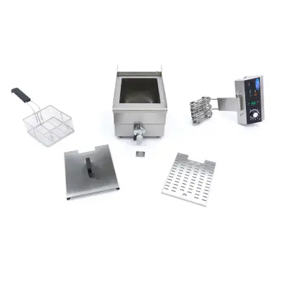 Maxima Fritéza - 10 l - 1 koš - s vypouštěcím kohoutkem |  09365228