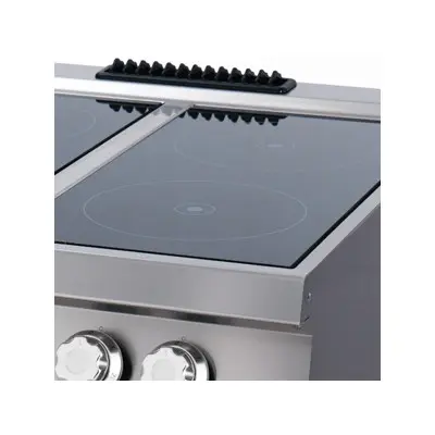 Maxima Infračervený sporák Premium - 4 hořáky - elektrický - dvojitá jednotka - hloubka 90 cm |  09398561