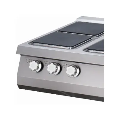 Maxima Sporák Premium - 6 hořáků - elektrický - tříplotýnkový - hloubka 90 cm |  09398537