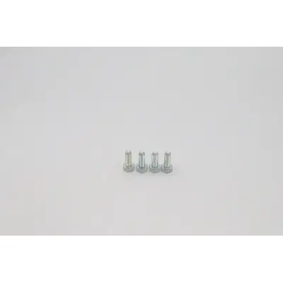 Maxima Sada koleček pro stolní napařovač - 2 s držáky - 4,3 palce / 11 cm |  08560108