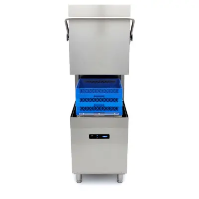 Maxima Myčka nádobí s odsavačem par - 50 x 50 cm - s oplachovým a mýdlovým čerpadlem - digitální displej - 400V |  09211008