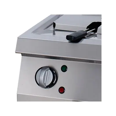 Maxima Fritéza pro vysoké zatížení - 1 x 12 l - elektrická - s vypouštěcím kohoutem - hloubka 70 cm |  09395000