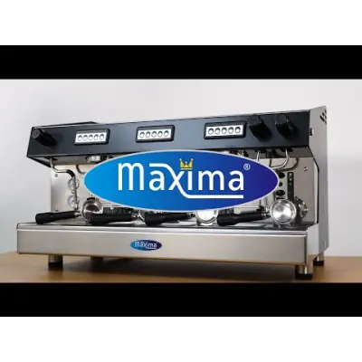 Maxima Espresso Kávovar - 3 Písty - 540 Šálků za Hodinu |  09100003
