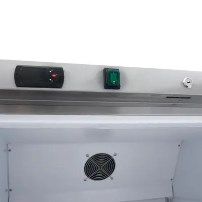 Maxima Lednice - 600 l - 4 nastavitelné police - nerezová ocel |  09405028