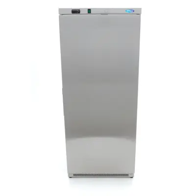 Maxima Mrazící skříň - 600 l - 6 pevné police - nerezová ocel |  09405029