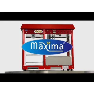 Maxima Popcornovač - 150gr - s ohřívací vitrínou |  09506006