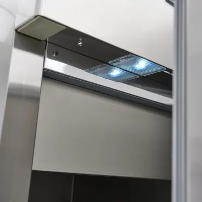 Maxima Lednice - 600 l - 3 nastavitelné police (2/1 GN) - nerezová ocel - na kolečkách |  09400003