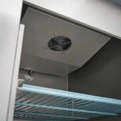 Maxima Lednice - 600 l - 3 nastavitelné police (2/1 GN) - nerezová ocel - na kolečkách |  09400003